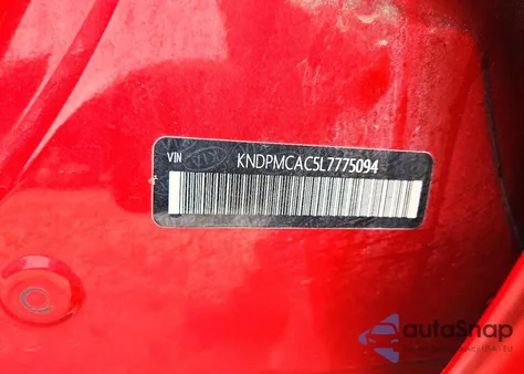 2020 Kia Sportage Lx z USA, uszkodzony, nr VIN KNDPMCAC5L7775094